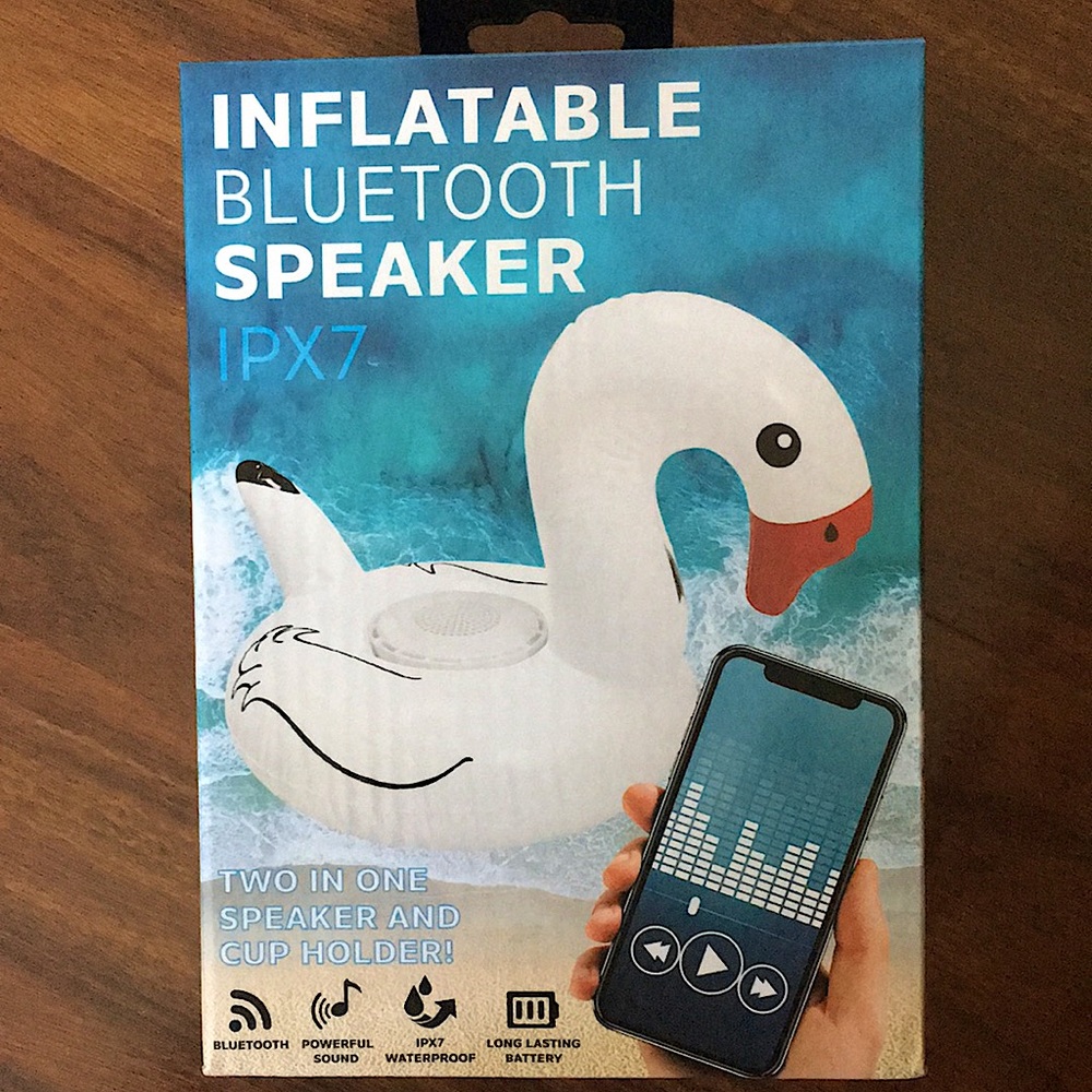 Bluetooth Speaker x Inflatable Holder